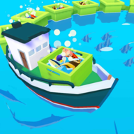 闲置钓鱼船模拟破解版游戏图标