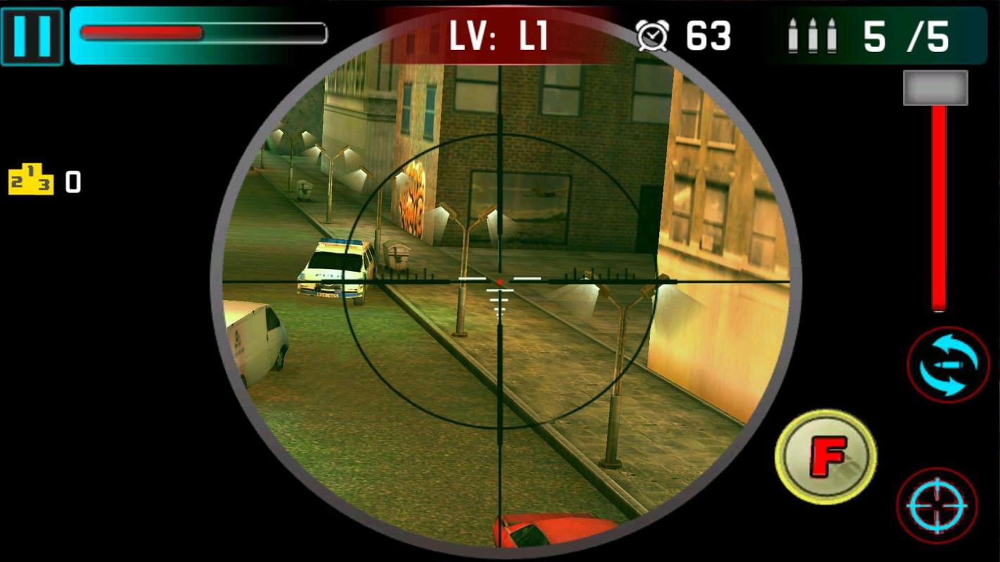 狙击手射击战争3D游戏截图2