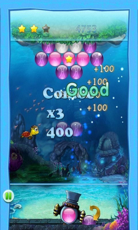 海底泡泡龙游戏截图1