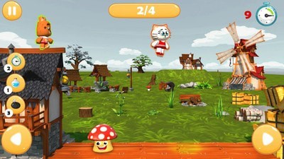 弹跳蘑菇游戏截图3