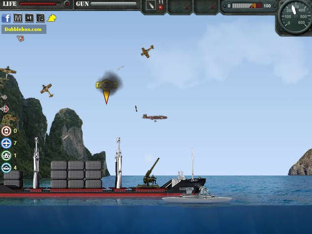 轰炸机战争修改版游戏截图