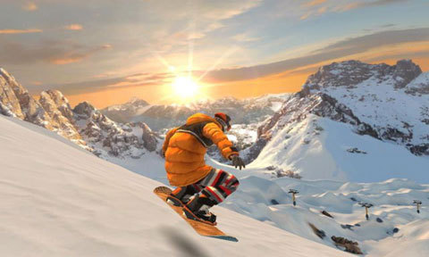 尖峰滑雪游戏截图