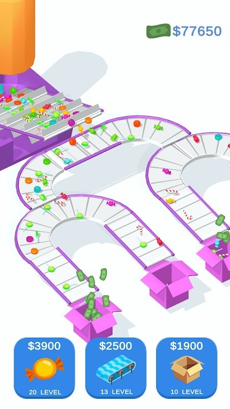 闲置糖果工厂破解版游戏截图4