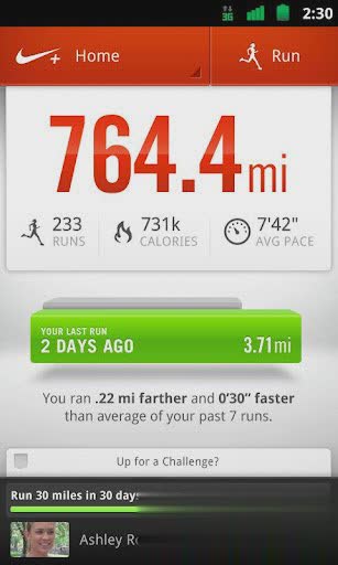 Nike跑步器app软件截图1