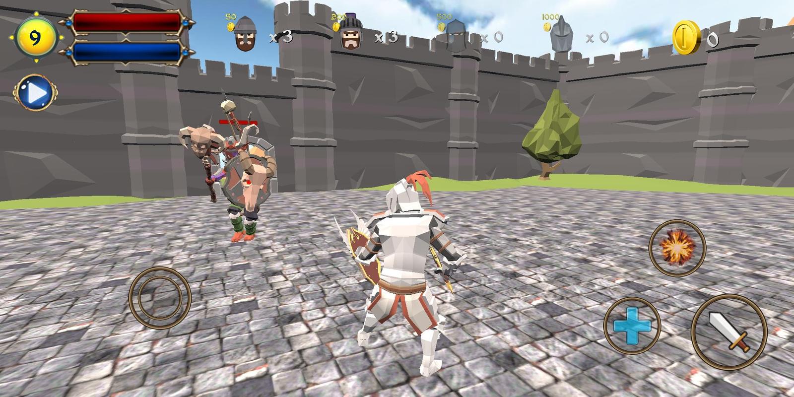 城堡防御骑士之战游戏截图