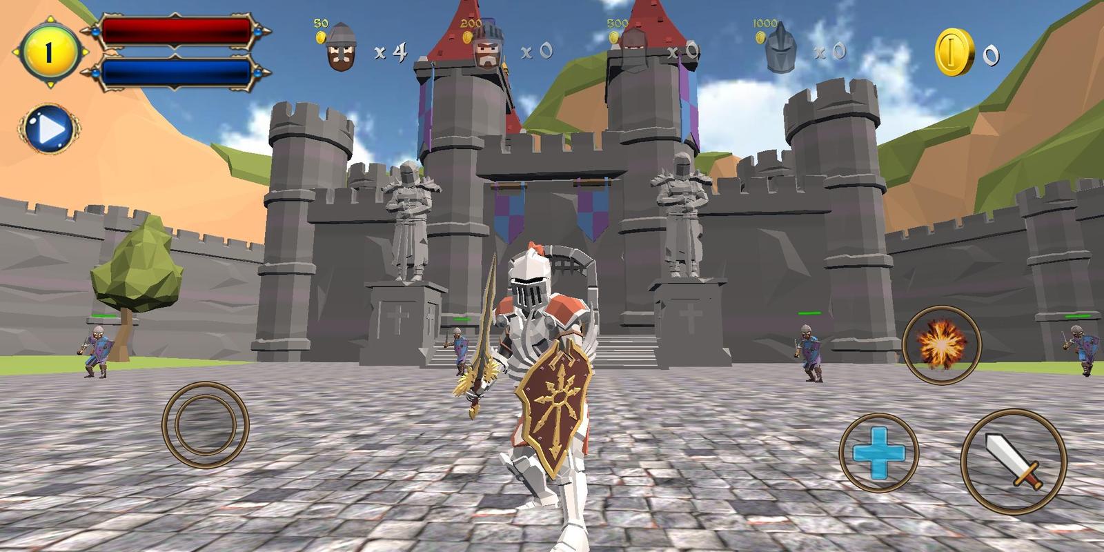 城堡防御骑士之战单机版游戏截图1