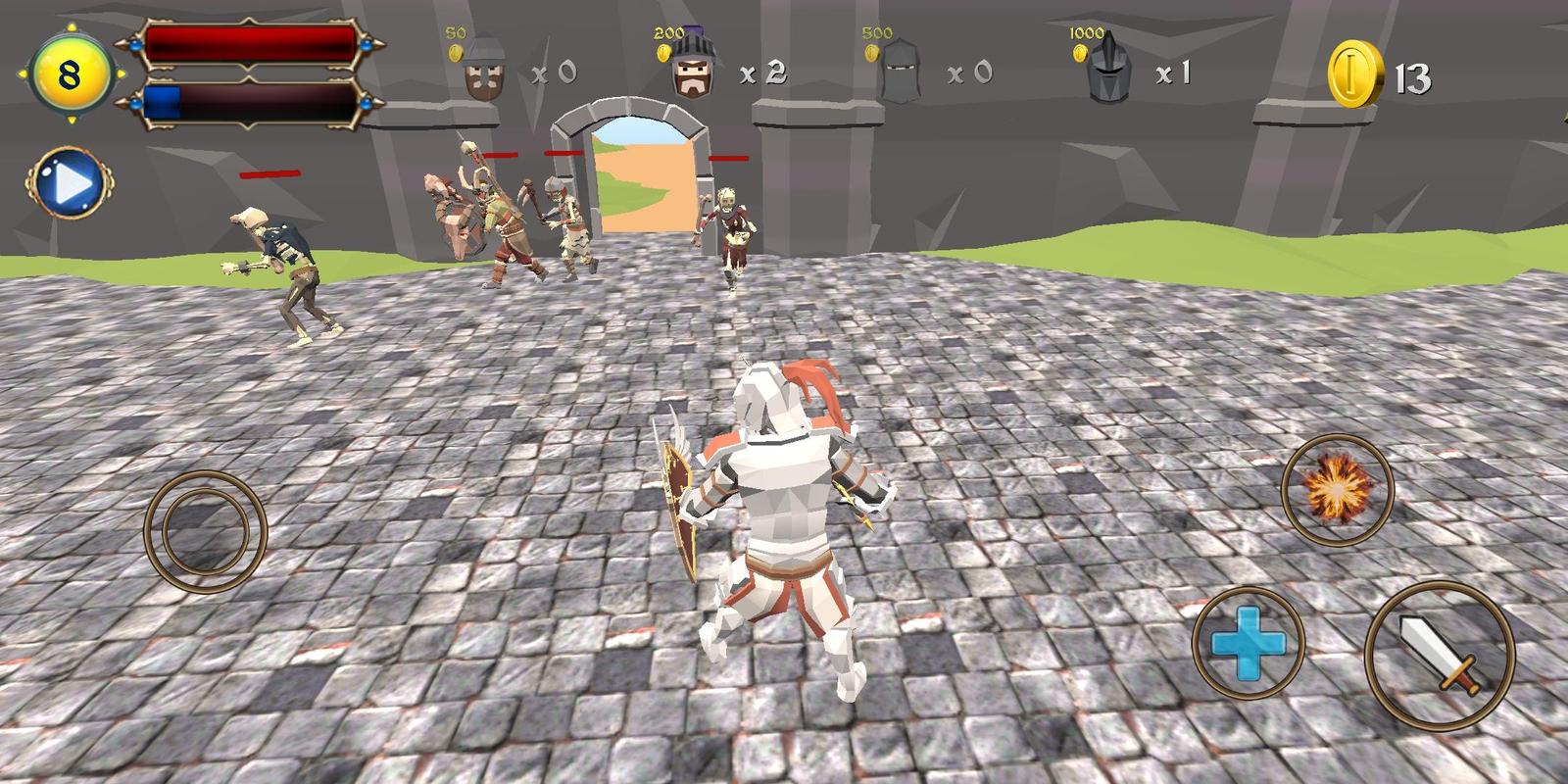 城堡防御骑士之战单机版游戏截图5