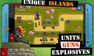 岛防御单机版游戏截图3