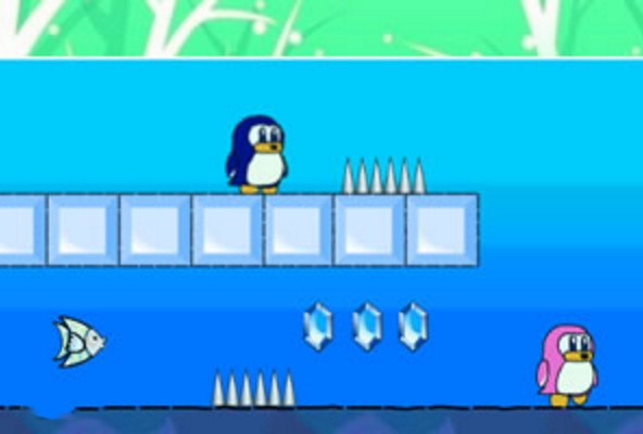 小企鹅爱吃鱼无敌版游戏截图1