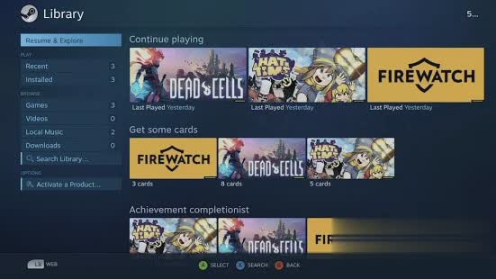 Steam Link TV版软件截图