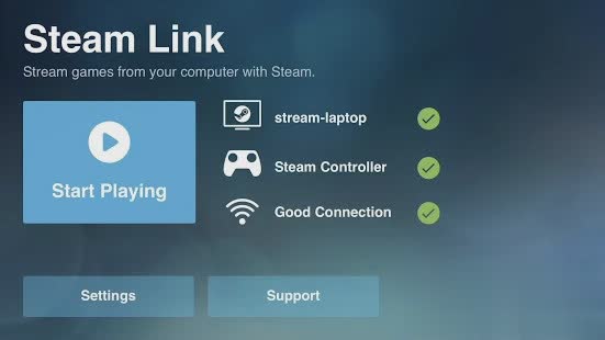 Steam Link TV版软件截图