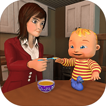 虚拟妈妈梦想家庭sim游戏图标