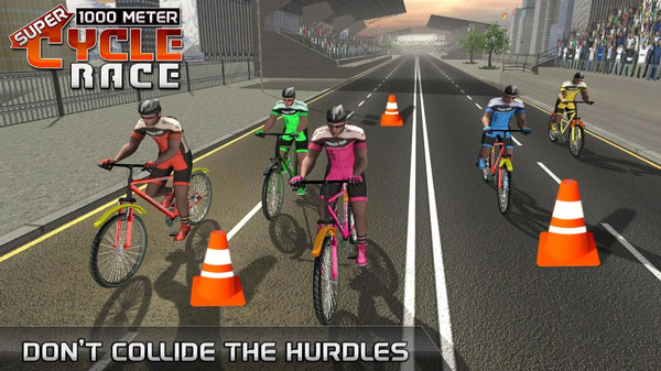 自行车城市公路赛游戏截图4