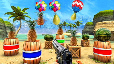 菠萝射击模拟器游戏截图4
