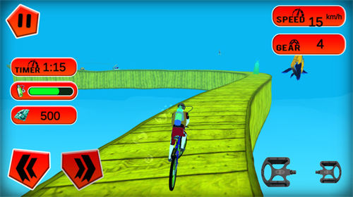 海底自行车骑士游戏截图2